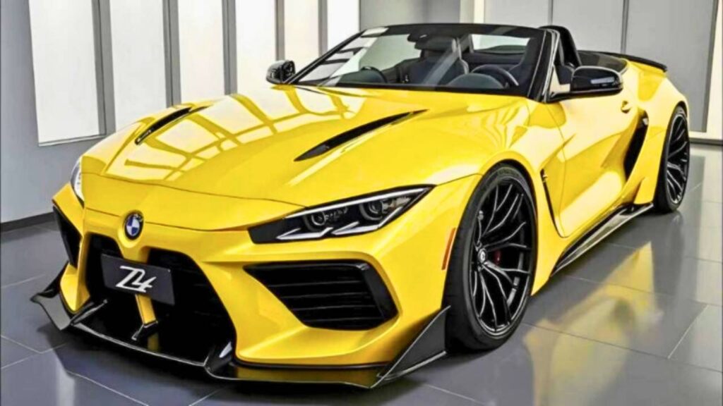 BMW Z4 Roadster 2026: diseño descapotable con lujo y tecnología de última generación