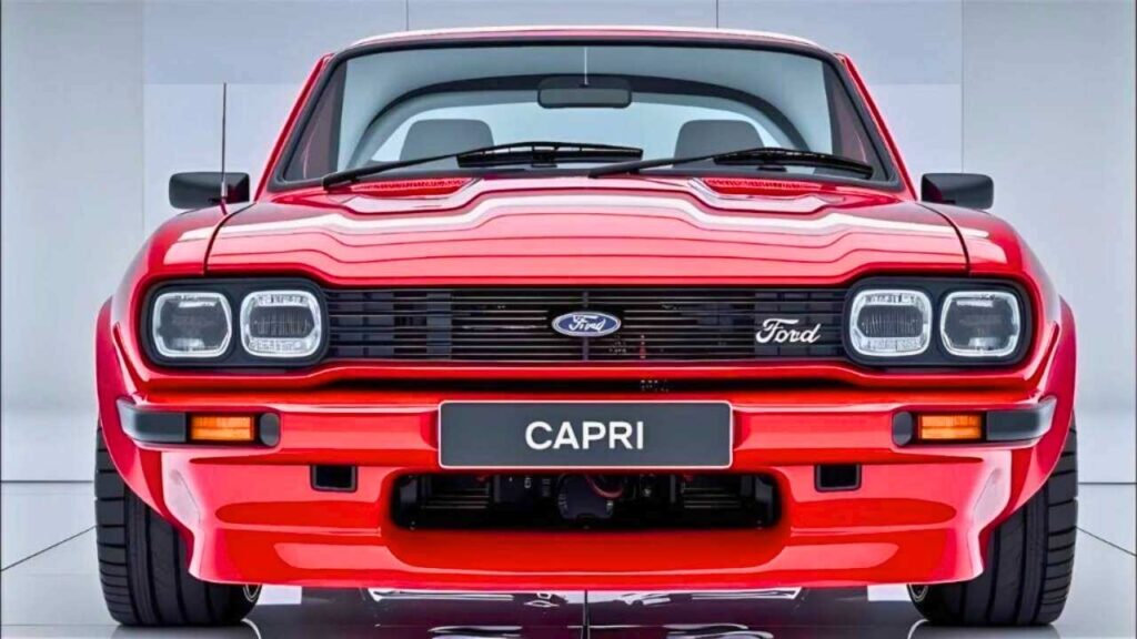 Ford Capri 2026: el clásico deportivo renace con estilo retro y tecnología moderna