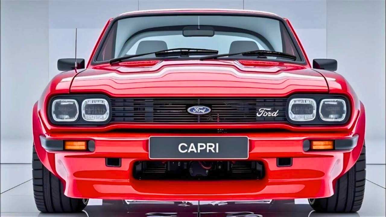 Ford Capri 2026: el clásico deportivo renace con estilo retro y tecnología moderna